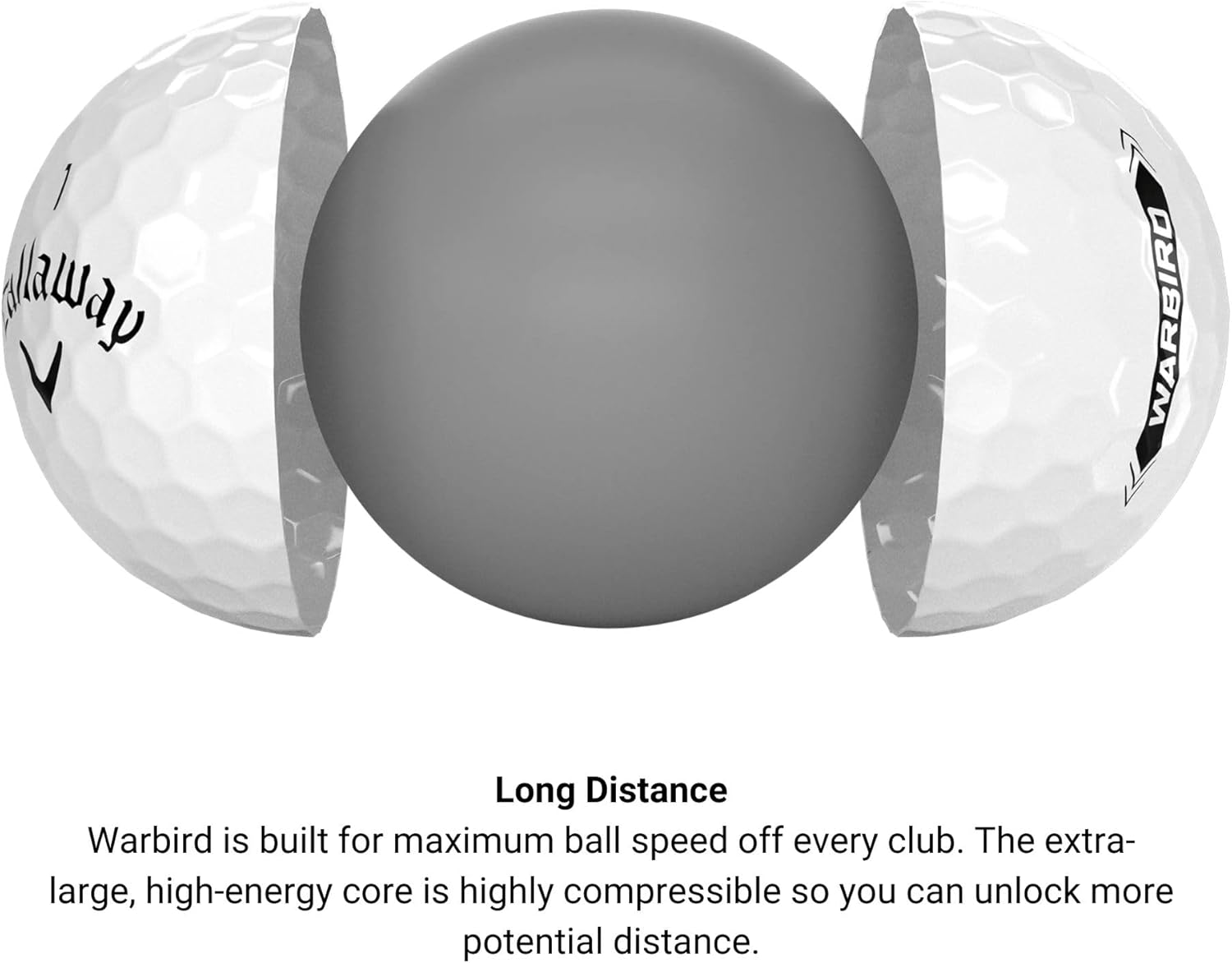 Callaway Golf Warbird Golf Ball (12-/24-Ball Pack) - Image 3