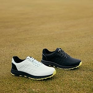 Stromberg Razor White Spikeless Golf Shoes