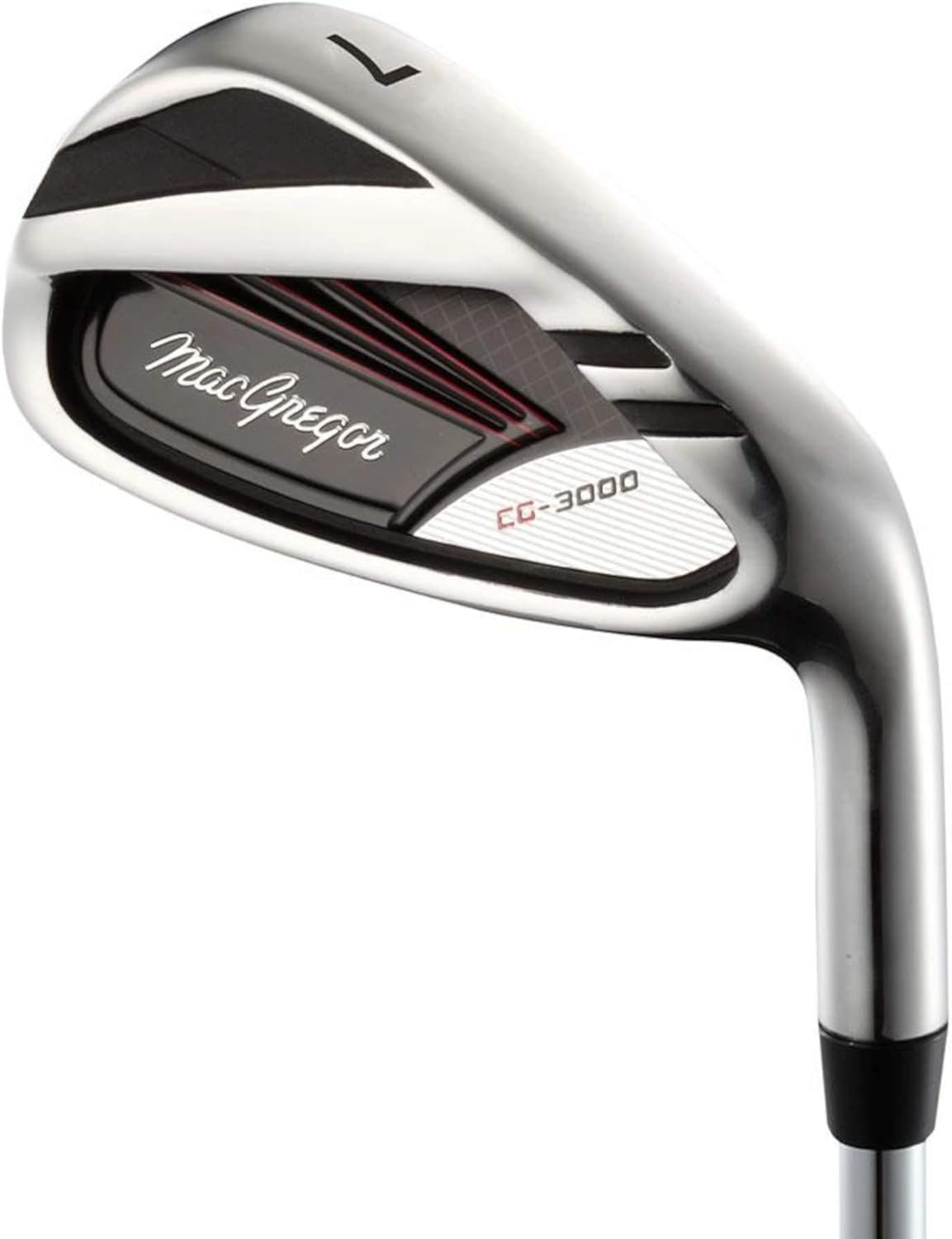 MacGregor Golf CG3000 Stainless Steel Irons Golf Club & Stand Bag Half Package Set, Mens Right Hand, Black/Red - Image 3