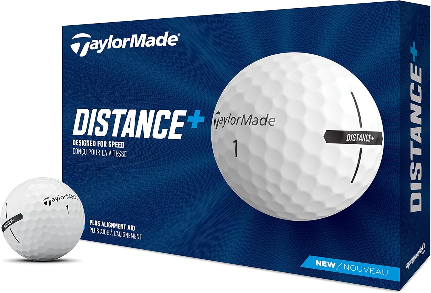 2021 TaylorMade Distance+ Golfbälle