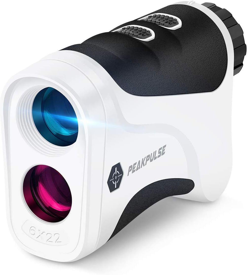 Rangefinder Golf 656 Yards Rangefinder with Flag-Lock, 6X Magnification,Vibration,Distance Measurement,The Most Suitable Gift for golfers