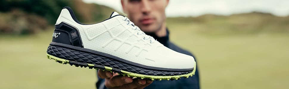 Stromberg Razor White Spikeless Shoes