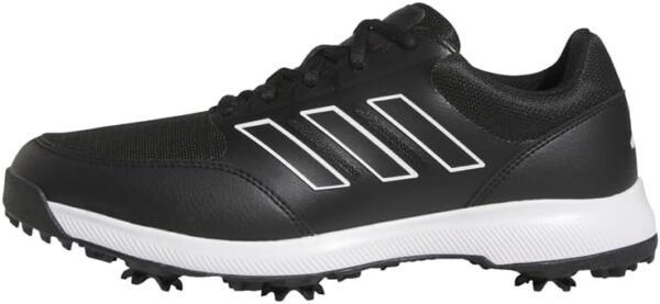 adidas Men's Tech Response 3.0 Wide Golf Shoes, Core Black/Core Black/Cloud White, 10 UK