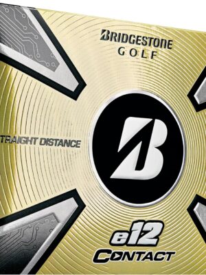 Bridgestone Golf 2023 e12 Contact Golf Balls, White