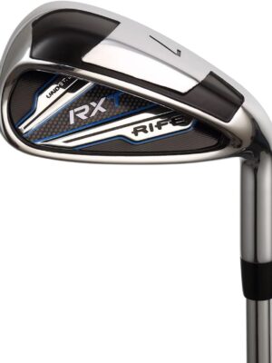 Rife Golf RX-T Steel Iron Set - Right-Handed Irons Include 5, 6, 7, 8, 9, PW & SW - Easy to Hit Irons