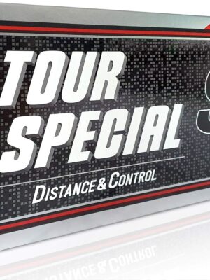 TOUR SPECIAL - 15 Golf Balls - Distance and Control - Golf Balls for Men and Women, White