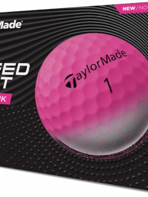 TaylorMade 2025 Golf SpeedSoft Pink Golf Balls