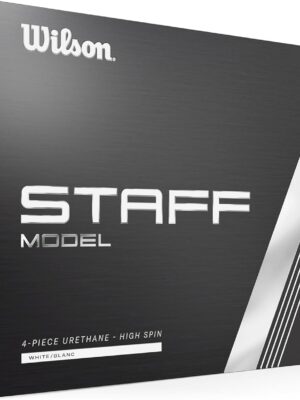 Wilson Staff Golf Balls, Staff Model, Four Piece High Spin Golf Ball, 12 Balls, Urethane